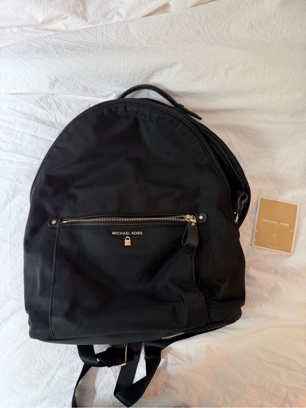 Michael Kors Backpack with Gold Hardware